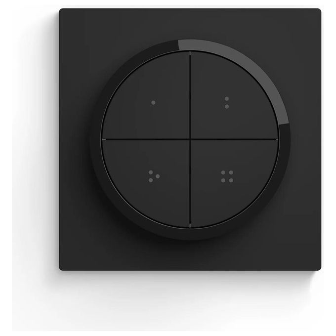 Philips Hue Tap Dial senza Cavo Interruttore nero