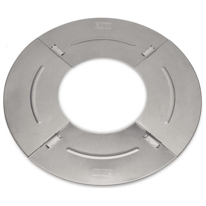 Weber 7666 Termoregolatore per Barbecue a Carbone da 57 cm in Acciaio Inox con Anello Diffusore colore Acciaio inox