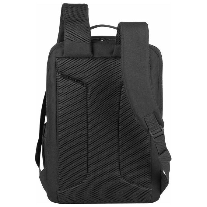 Rivacase 7764 BLACK 5516 Zaino City Backpack per Laptop fino a 15,6'' con Scomparto Imbottito e Tasche Organizzative colore Nero