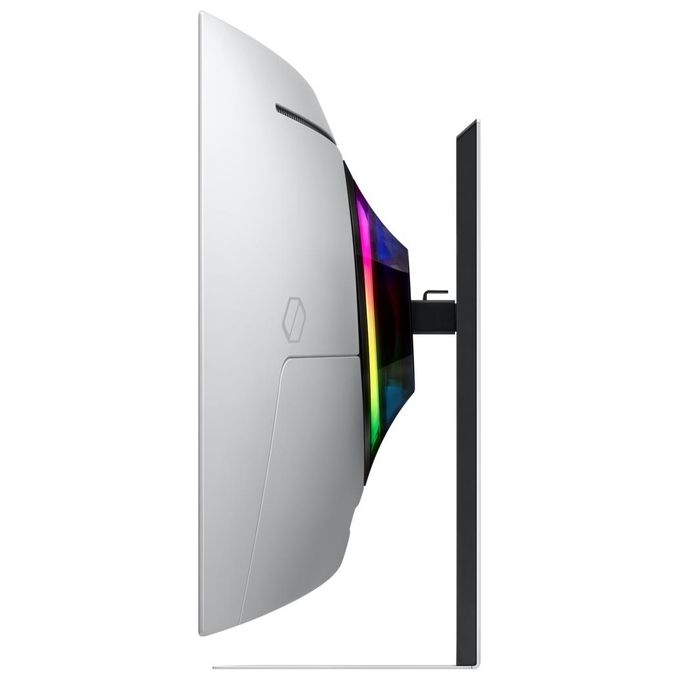 Samsung LS34DG850SUXEN Odyssey OLED G8 Monitor Gaming Curvo 34'' 3440x1440 WQHD 175Hz 0,03ms FreeSync Premium Pro WiFi colore Argento