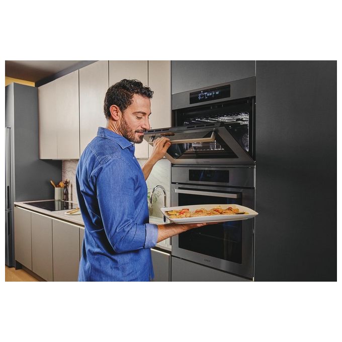 Candy CA4MWP9G6NQB Forno a microonde da incasso combinato con grill 44 L 900 W tecnologia Inverter Air Fry Wi-Fi colore Acciaio inox Nero (59.5x45.5x55.5 cm)