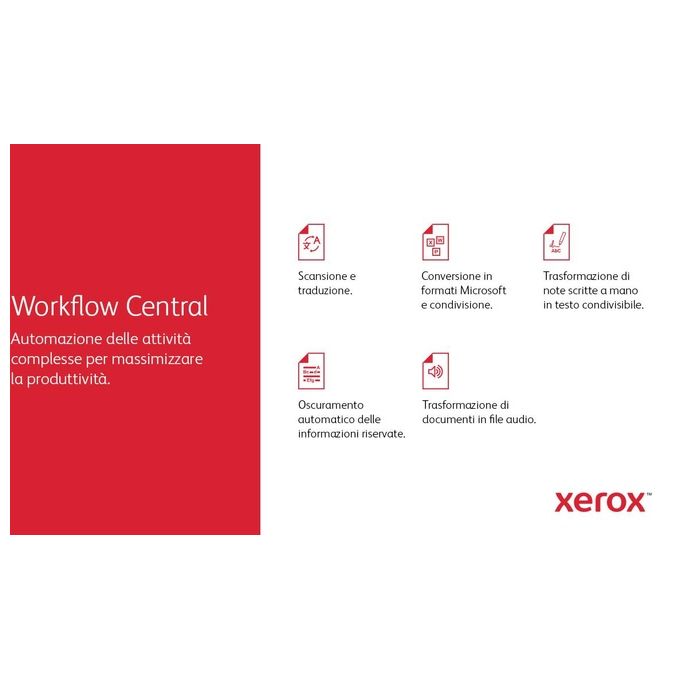 Xerox C320V_DNI C320 Stampante Laser a Colori A4 35 ppm Fronte Retro Automatica Wi-Fi Ethernet Touchscreen 2,8'' colore Bianco