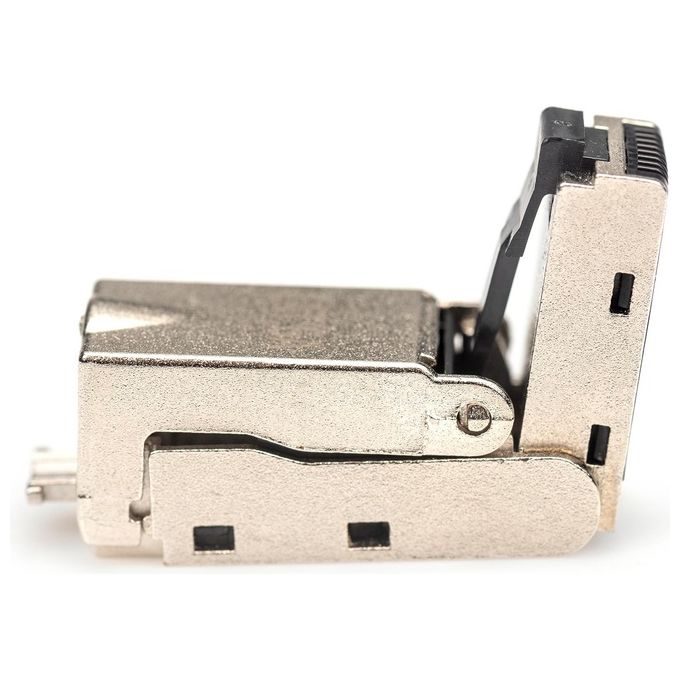 Digitus Spina Rj45 Schermata 6a per Installazione Senza Attrezzi Pieghevole