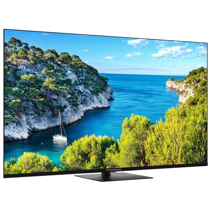 Thomson 43UG5C14 Smart TV 43'' 4K Ultra HD LCD Direct-LED Google TV Android 12 Dolby Vision HDR10 Wi-Fi colore Nero