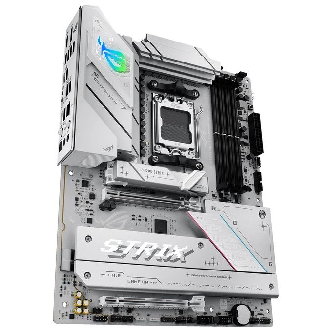 ASUS 90MB1J50-M0AAY0 ROG STRIX B850-A Scheda Madre ATX Socket AM5 DDR5 fino a 8000 MHz Wi-Fi 7 colore Bianco