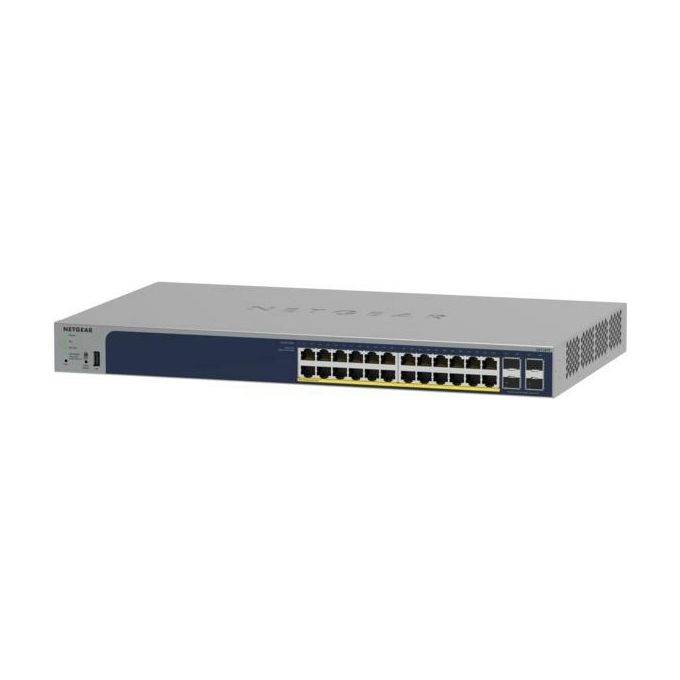 NETGEAR GS752TPP Switch gestito Gigabit Ethernet 52 porte con PoE 760 W 104 Gbit-s colore Grigio