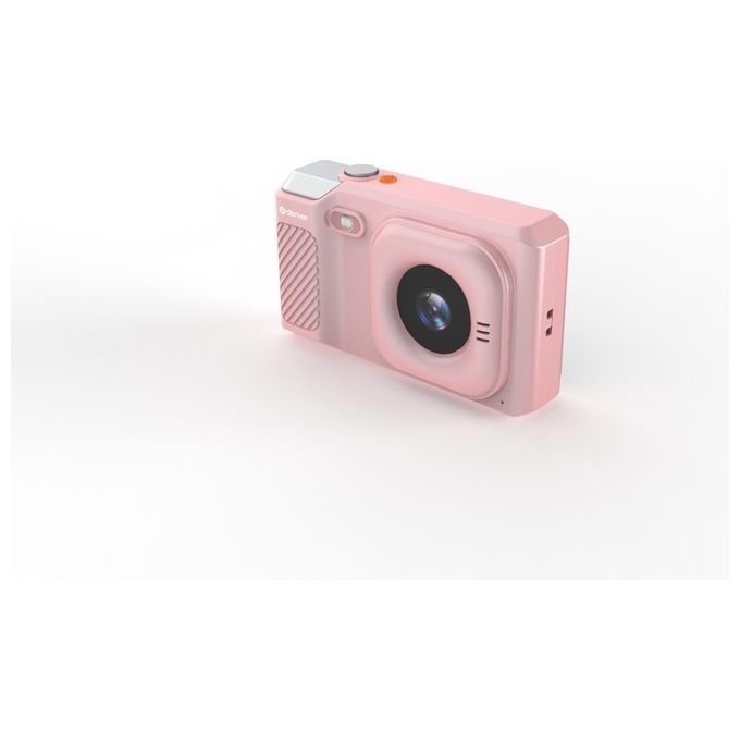 Denver DCA-4818RO Fotocamera Compatta Digitale 5 MP Full HD 1080p Schermo LCD 2.8'' Zoom Digitale 8x MicroSD 64 GB colore Rosa