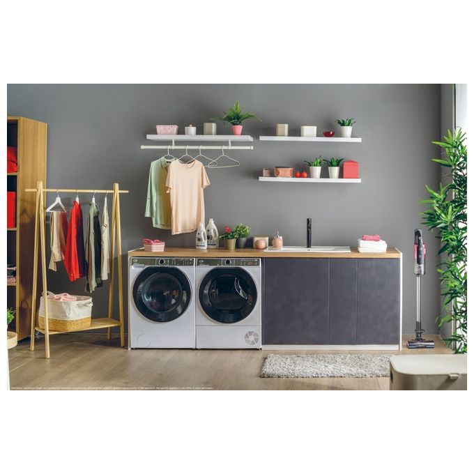 Hoover H-WASH 550 H5WPB610AMBC8-S Lavatrice Caricamento frontale 10 kg 1600 Giri-min Classe B Bianco