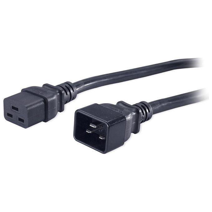 APC AP9877 Cavo di Alimentazione Accoppiatore C19 a C20 1,98 m 20 A colore Nero