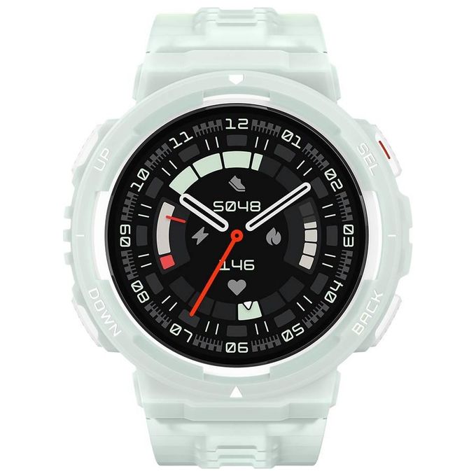 Amazfit W2212EU4N Active Edge Smartwatch GPS 1.32'' TFT 360x360 Cardiofrequenzimetro SpO2 10 ATM 370 mAh colore Menta