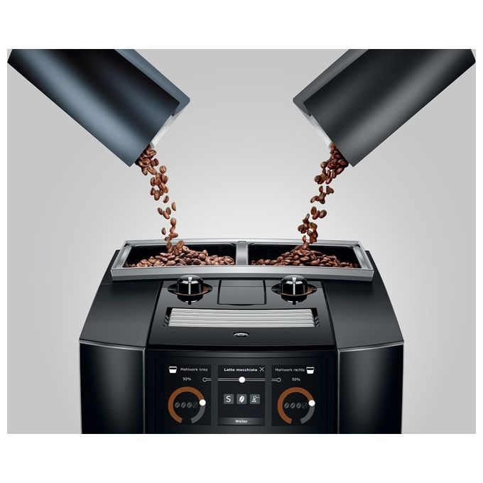 Jura J8 J8 twin Macchina da caffe' automatica Capacita' serbatoio 1,9 L colore Nero