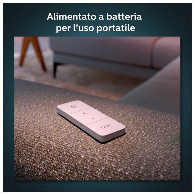 Philips Hue Dimmer Switch V2 Wireless Controllo Intelligente per Illuminazione Smart