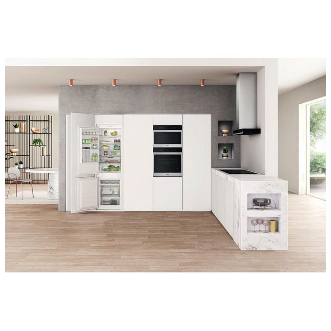 Whirlpool WHC18 T122 Frigorifero Combinato da Incasso 250 L 177 cm Classe E 32 dB Total No Frost colore Bianco