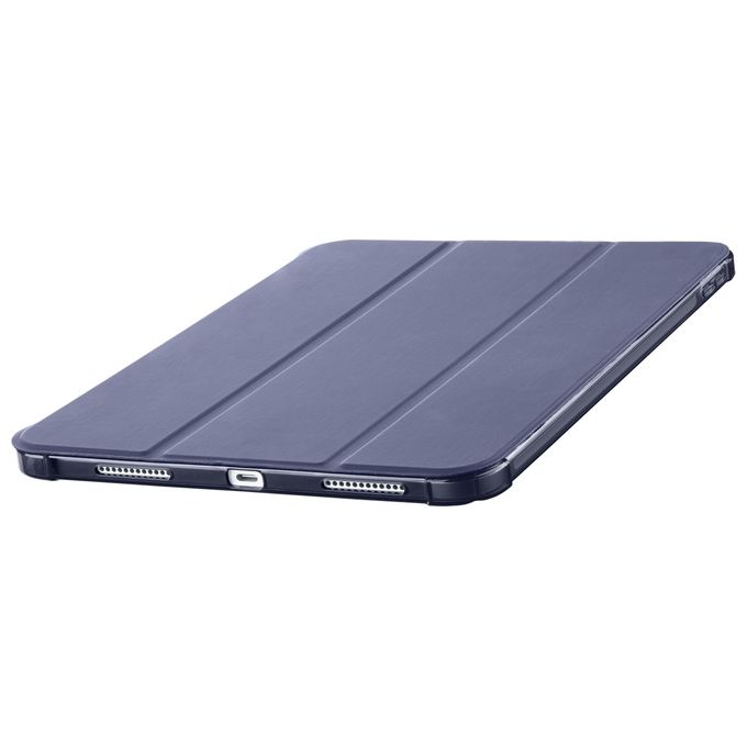 Cellularline FOLIOIPAD22102B Folio Custodia a Libro iPad 10.9'' 2022 Stand 3 Livelli Ecopelle Sleep Wake Pencil Loop colore Blu