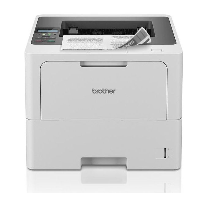 Brother HL-L6210DWRE1 Stampante Laser Monocromatica A4 50ppm Fronte Retro Auto 520 fogli WiFi LAN USB Toner 6000 pag colore Bianco