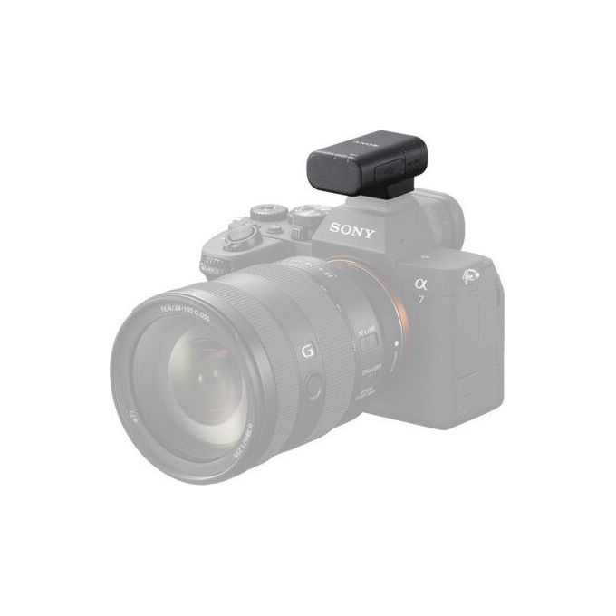 Sony ECM-S1 Microfono Wireless per Streaming con Attacco Multi Interface Shoe Connessione Bluetooth 5.3 Portata fino a 150 m USB-C e Jack 3.5 mm colore Nero