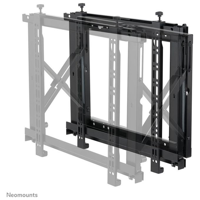 Neomounts WL95-800BL1 Supporto Videowall da Parete Pop-out per Schermi 42''-70'' VESA 200x200-600x400 mm Max 35 Kg colore Nero
