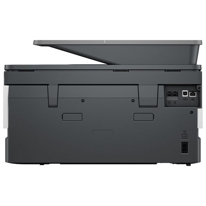HP 4V2N0B OfficeJet Pro 9120b Stampante Multifunzione a Getto d'Inchiostro Colore con Stampa Fronte-Retro Automatica Wi-Fi Bluetooth ADF 4 Cartucce Risoluzione 4800x1200 DPI Schermo Touch 2.7'' colore Grigio