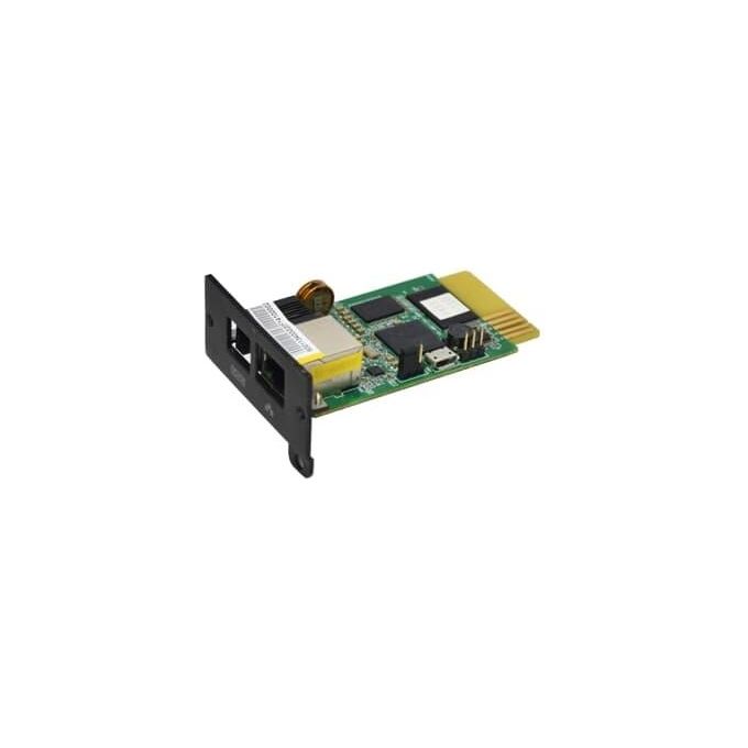 ABB 4NWP100230R0001 Scheda di gestione della rete WebPro SNMP per UPS PowerValue 11RT G2 1-3 kVA colore Verde