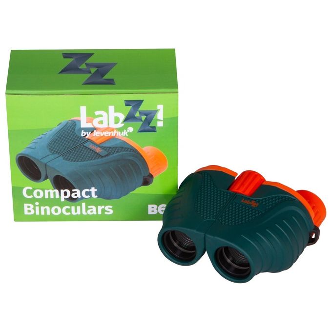 Levenhuk LabZZ B6 Binocolo per Ragazzi con Ottiche Multi-Coated in Vetro