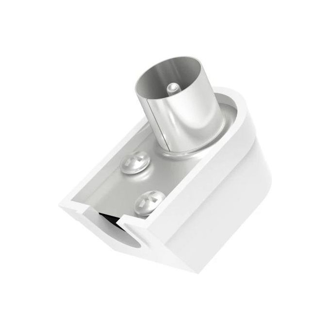 Hama Spina Antenna Angolare M 6mm 75 Ohms Avvitabile