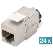 Digitus DN-93617-24 KIT_ 24 Inserto Jack Schermato Rj45 Categoria 6A Toolfree