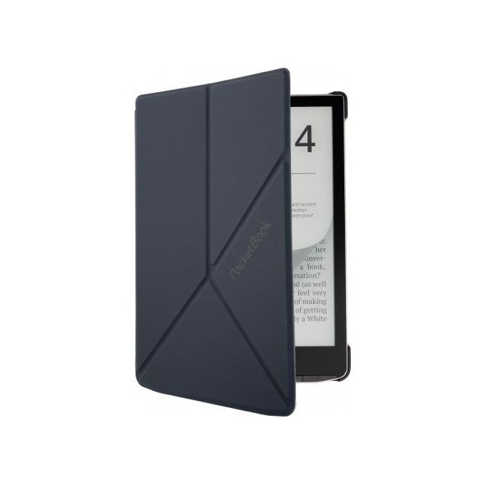 PocketBook H-SO-743-K-WW Origami Custodia Cover InkPad 4 InkPad Color 2 InkPad Color 3 7.8'' Sleep Wake colore Nero