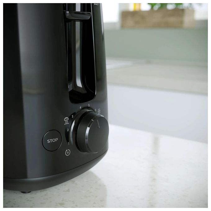 Philips HD2583-90 Daily Collection Tostapane con Pinza per Sandwich 600W Nero