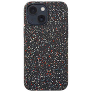 Cellular Line Cover Sensation Dots per iPhone 14 Plus in Silicone Soft-Touch Semi-Trasparente con Effetto Macchiettato Nero