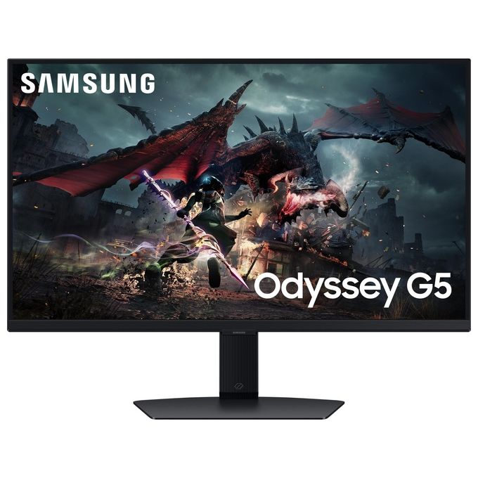Samsung LS32CG510EUXEN Odyssey G5 Monitor Gaming 32'' QHD VA 165Hz 1ms HDR10 AMD FreeSync Premium colore Nero
