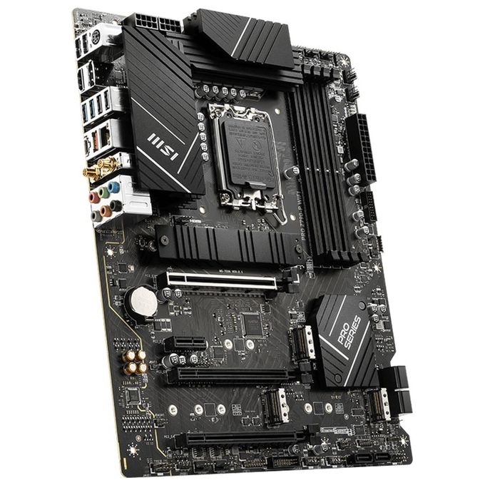 MSI PRO Z790-P WIFI Scheda Madre ATX Intel Z790 LGA 1700 DDR5 128 GB Wi-Fi 6 Bluetooth 5.3 2.5 Gigabit Ethernet colore Nero
