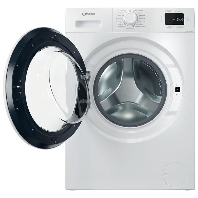 Indesit IM862MYTIMEIT Lavatrice a caricamento frontale 8 Kg 1200 giri Classe B Motore Inverter 55 cm Bianco