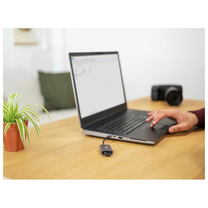 Trust Dalyx Lettore Rapido di Schede Usb Type-C Alluminio