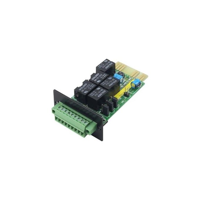 ABB 4NWP100220R0001 Scheda rele' Monitoraggio attivita' UPS Compatibile PowerValue 11RT G2 1-3 kVA colore Verde