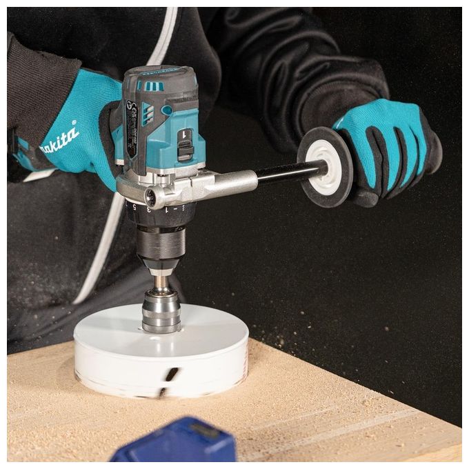 Makita DDF492Z Trapano Avvitatore 18V Motore Brushless 2100 Giri-min 141 Nm Impugnatura a Pistola Mandrino Autoserrante colore Blu Nero