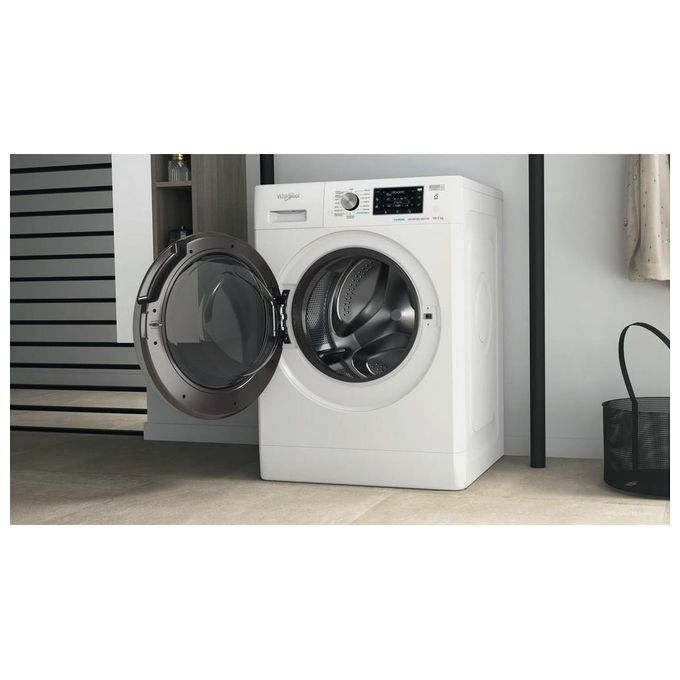 Whirlpool FFWDD 107625 WBS IT FreshCare Lavasciuga Frontale 10-7 Kg 1600 rpm Classe E Inverter 6° SENSO (85x60x60 cm) colore Bianco