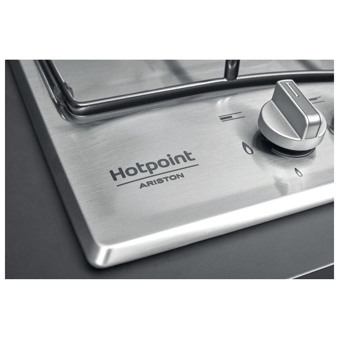 Hotpoint Piano Cottura a Gas 4 Zone 60 cm in Acciaio Inox PCN 642 T-IX-HAR Elegante e Funzionale