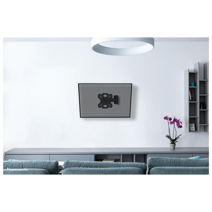 Neomounts by Newstar WL40S-840BL12 Supporto a Parete Full Motion per Schermi 32-55'' VESA 100x100-200x200 Inclinabile e Girevole con Gestione Cavi colore Nero
