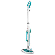 Polti PTEU0282 Vaporetto SV450_Double Scopa a Vapore 2 in 1 Capacita' 300 ml Potenza 1500 W Filtro Anitcalcare Bianco-Verde