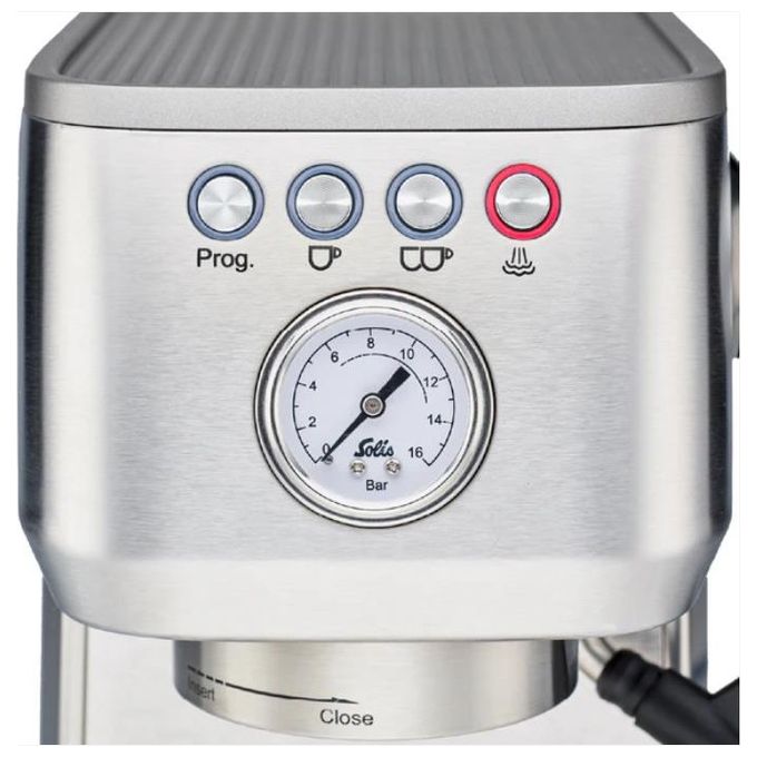 Solis TYP 1170 Barista Perfetta Plus Macchina da caffe' Semi-automatica 1,7 L 15 bar 1420 - 1700 W Funzione Vapore e Acqua Calda colore Argento
