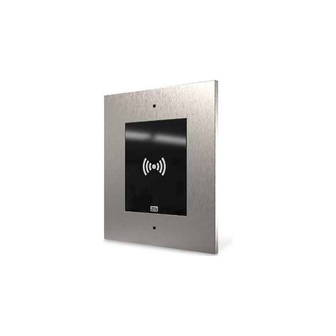 2N 9160344 Access Unit 2.0 Lettore Controllo Accessi RFID 125kHz 13.56MHz NFC PoE IP54 IK08 colore Nero