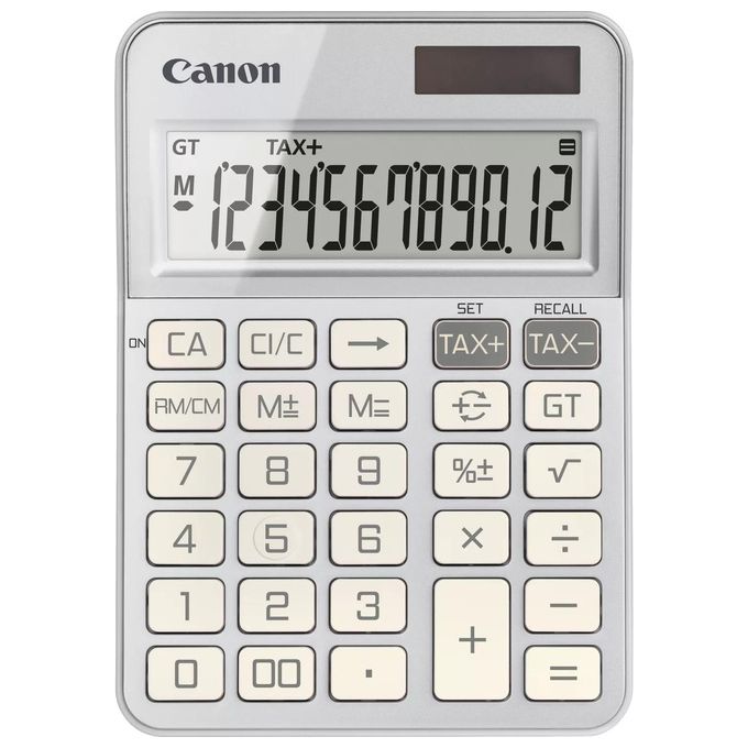 Canon Ks-125kb-sl Emea Hb Calcolatrice da Ufficio Argento