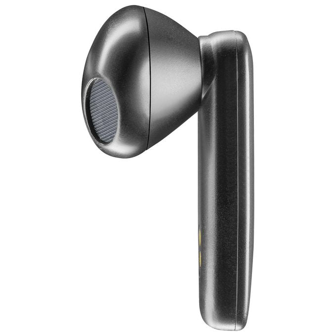 Cellularline BTCLIPPROK Clip Pro Auricolare Mono Bluetooth In-ear con Base di Ricarica e Clip Bluetooth 5.3 ANC 5h colore Nero
