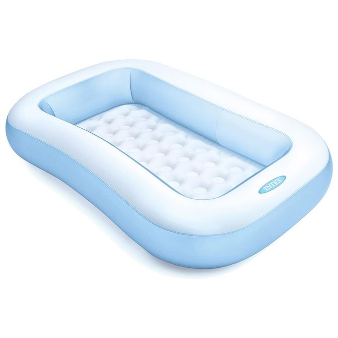 Intex 57403 Piscina Gonfiabile Baby con Fondo Morbido 166 x 100 x 28