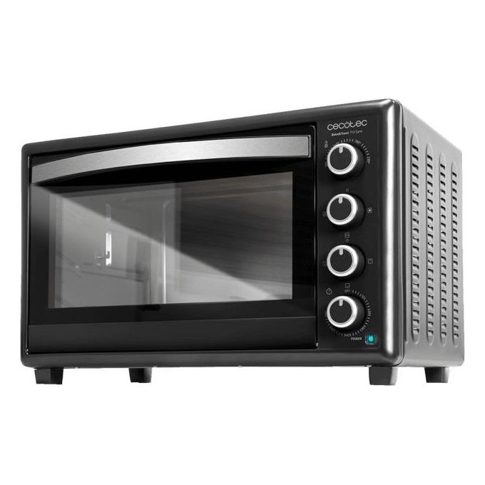 Cecotec 03820 BakeandToast 4600 Black Gyro Forno a Convezione 46 L 2000 W con Grill e Girarrosto (57x40x37 cm) colore Nero