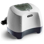 Intex 26666 Generatore Salino di Cloro Krystal Clear per Pompa Filtro 6056-15140 L-h Produzione Cloro 11 g-h per Piscine fino a 56800 L Plastica Bianco Flusso Pompa 6056-15140 L-h cloro 11 g-h
