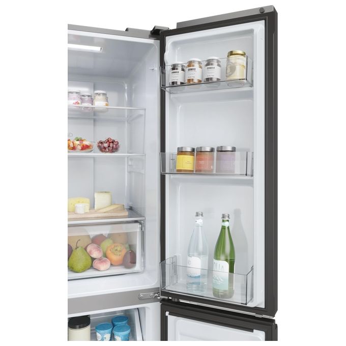 Haier HCR3818ENPT Cube 83 Serie 3 Frigorifero Multiporta 467 L 181 cm Classe E 35 dB Total No Frost colore Antracite