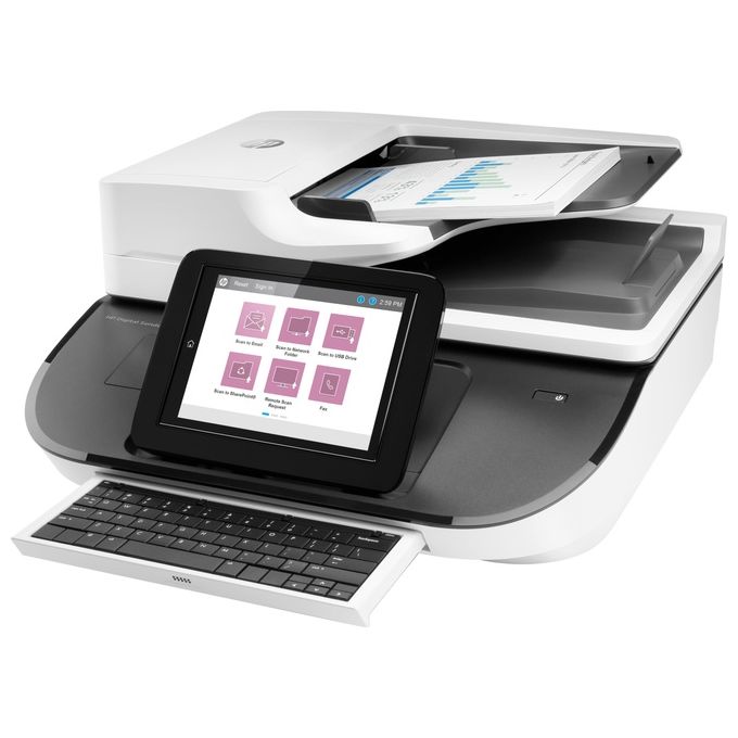 HP Workstation per l'Acquisizione di Documenti Digital Sender Flow 8500 fn2