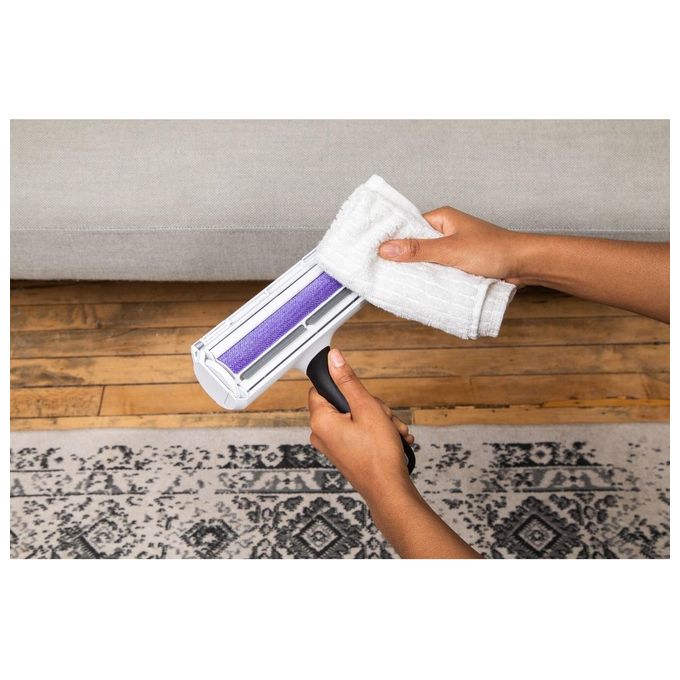 Black+Decker Spazzola Manuale Pet a Rullo con Serbatoio