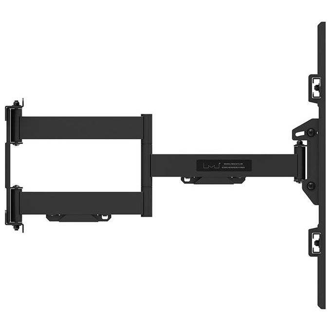 Multibrackets MB2616 M Universal Flexarm Pro Supporto TV a Parete 125 Kg 55'' - 110'' VESA 200x100 - 800x600 Inclinazione -5° +15° Rotazione -45° +45° colore Nero